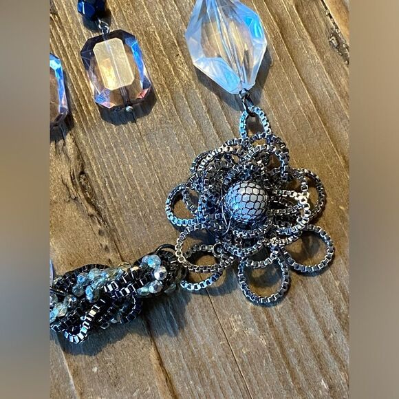 Retro Vintage Inspired Necklace Earring Ring Set - Picture 3 of 8